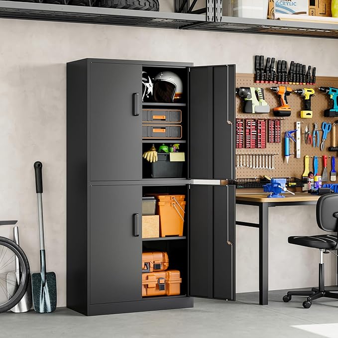 Yizosh Metal Storage Locking Cabinet