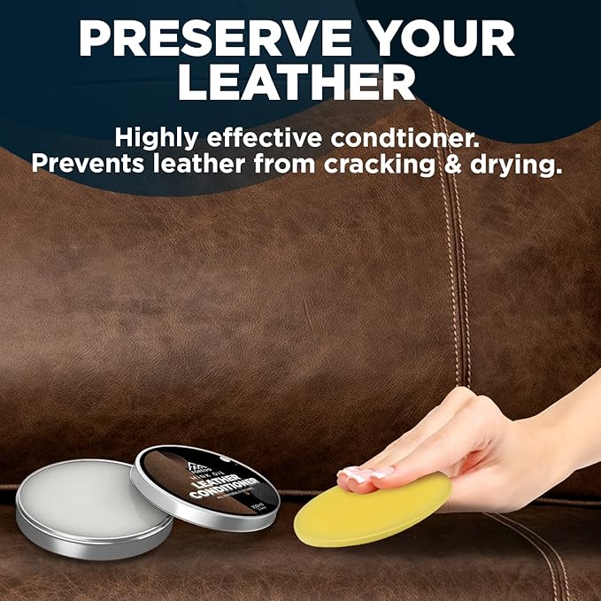 FORTIVO Leather Mink Oil, Color Restorer, Scratch Remover, Couch Paint and