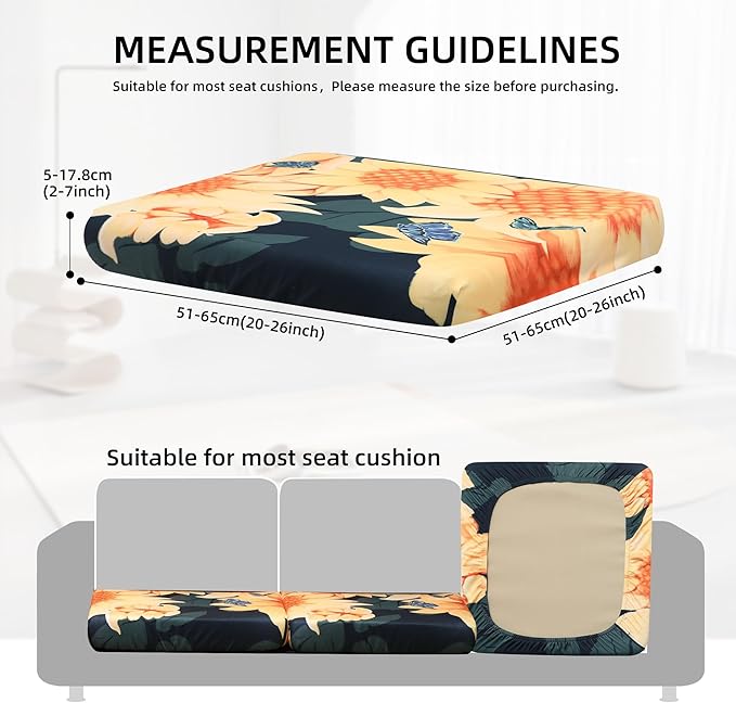 Outdoor Cushion Covers Set, Replacement