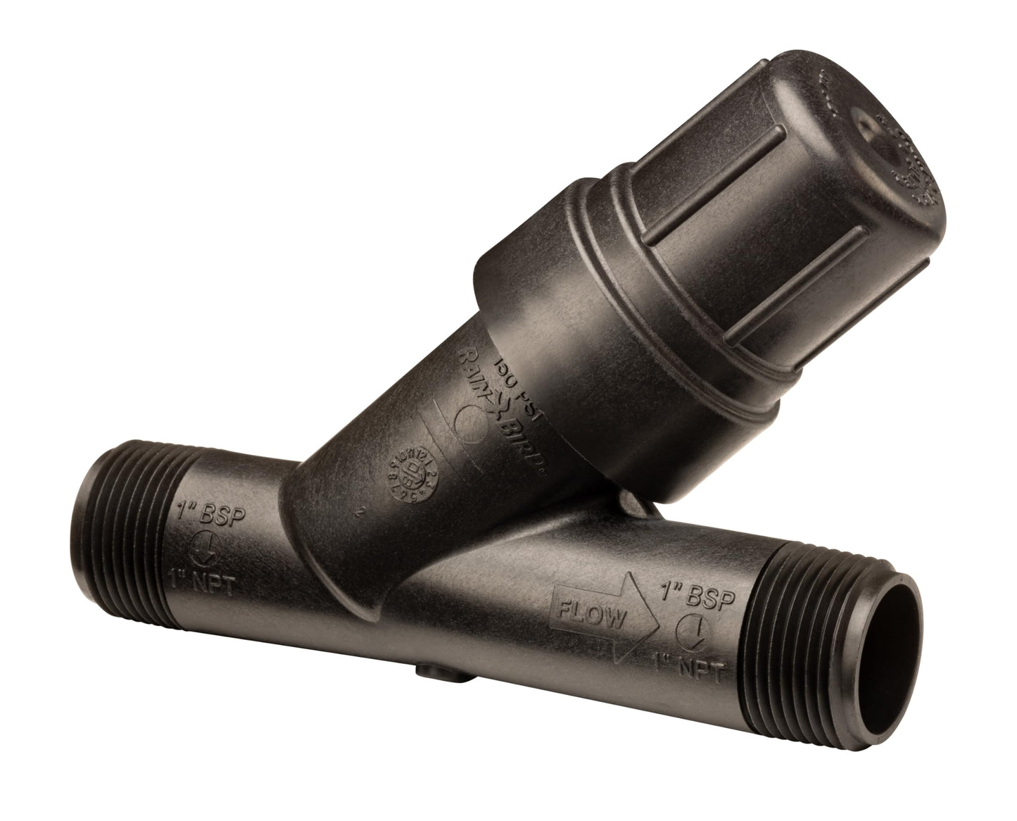Rain Bird RBY100S Drip Irrigation in-Line Y Filter, 1" x 1" Male Thread