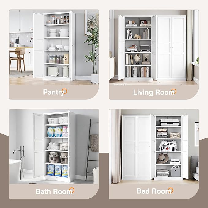Yizosh Metal Storage Cabinet