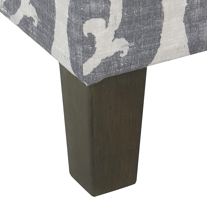 Homepop Home Decor |K7646-A750 | Upholstered Modern Rectangular Storage Ottoman