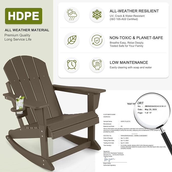 Plastic Adirondack Chair