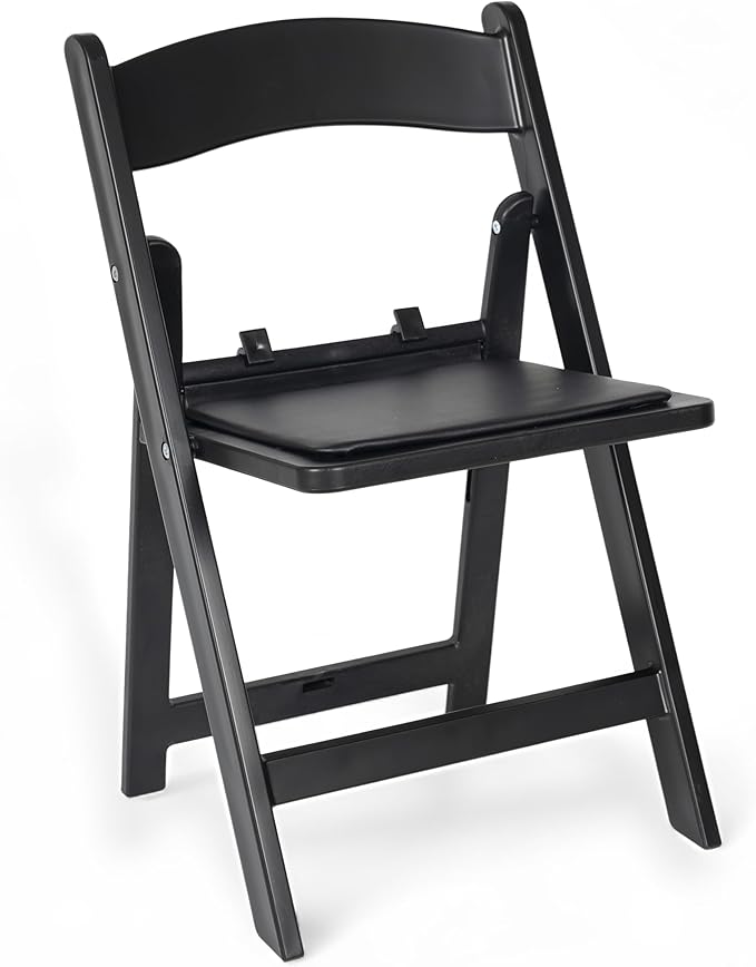 Flash Furniture Hercules Kids Black Resin Folding Chair