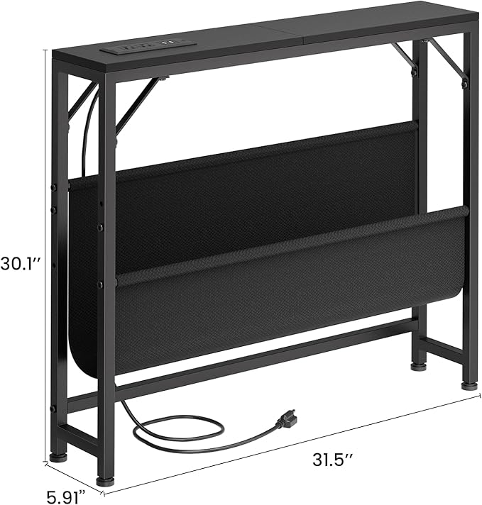 Asgolion 31.5'' Small Console Table