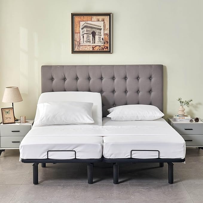 Kingnex Split California King Sheets Set