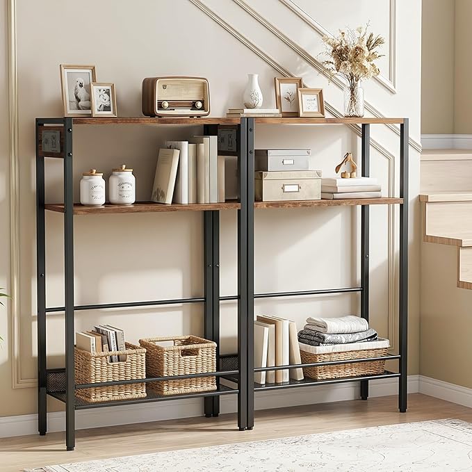 HOOBRO 15.7" Narrow Console Table