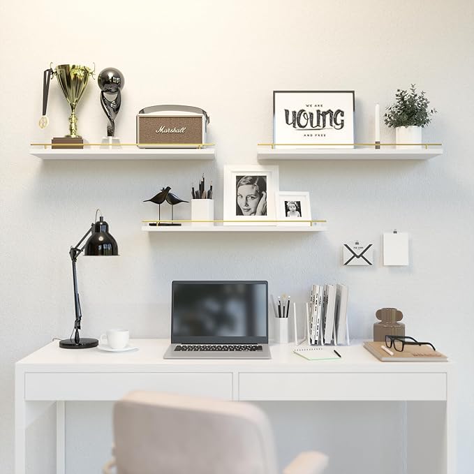 WOPITUES Floating Shelves 24 inch