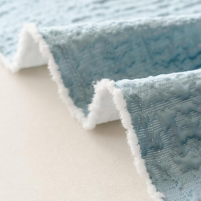 DREAMINGO Bubble Textured Cooling Sofa Cover, Ice Silk Breathable Couch Cover