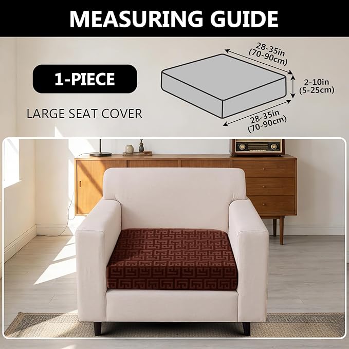 UNBBRRL Stretch Couch Cushion Cover