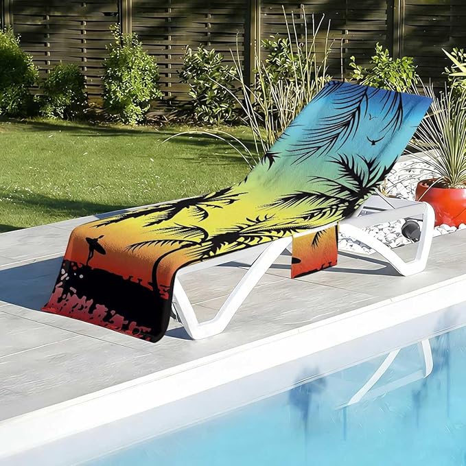 Irisbell Lounge Chair Towel Cover