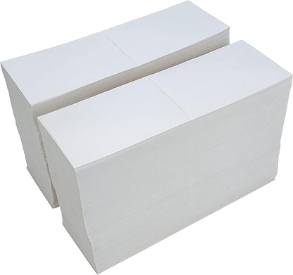 L LIKED 6000 4x6 Thermal Shipping Labels Fanfold, Direct Thermal Printer Labels Compatible with Zebra Rollo - Perforated Strong Adhesive
