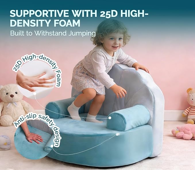 Snuggly Toddler Chair, Soft Kids Sofa