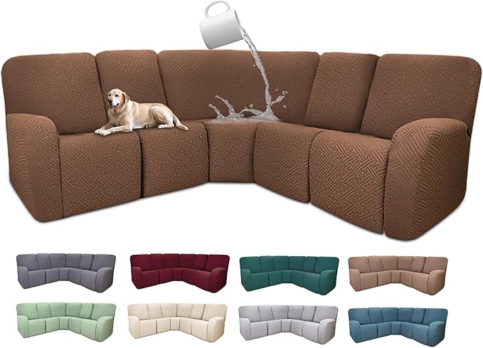 100% Waterproof Sectional Recliner Couch Covers