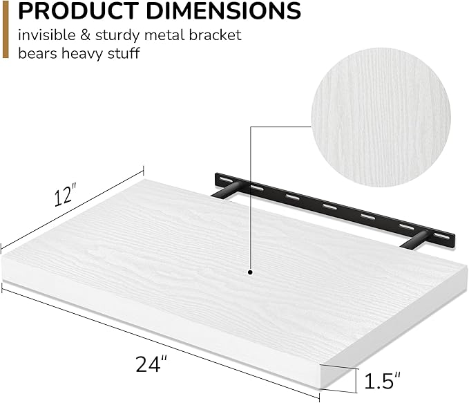 Fun Memories Floating Shelves