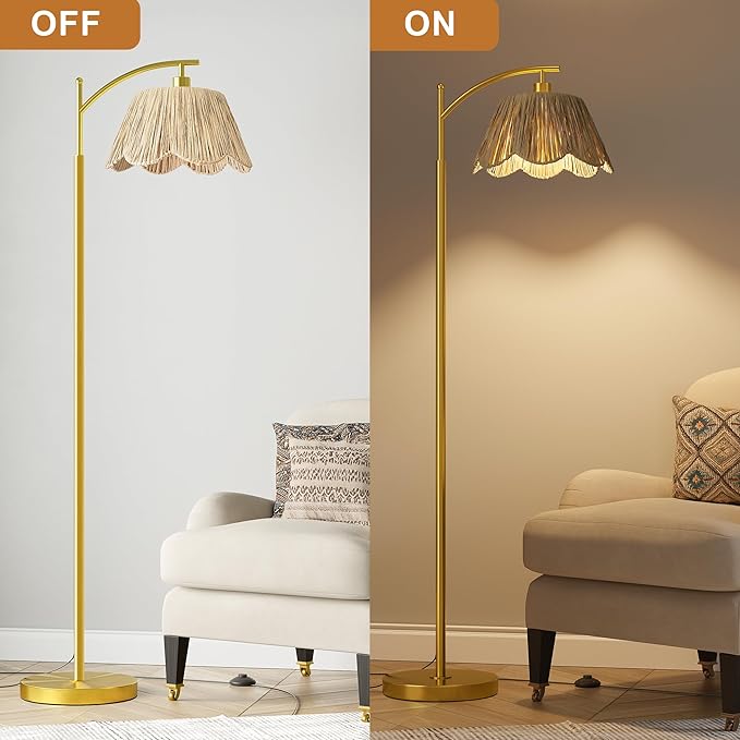Oneach Arc Floor Lamp for Living Room