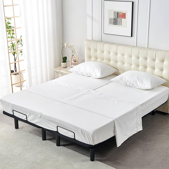 Kingnex 32-34 Split Top King Sheets Sets