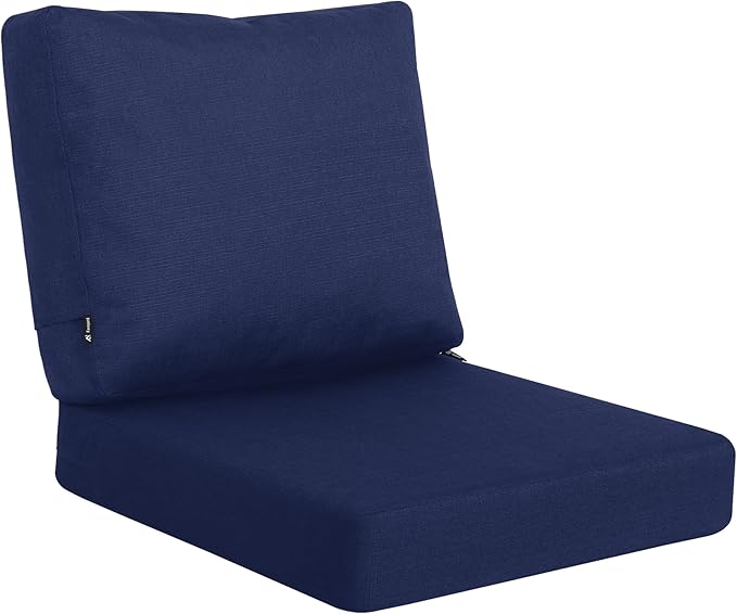 Favoyard Deep Seat Patio Cushions 22 × 22 inch Rainproof & Fadeness Furniture