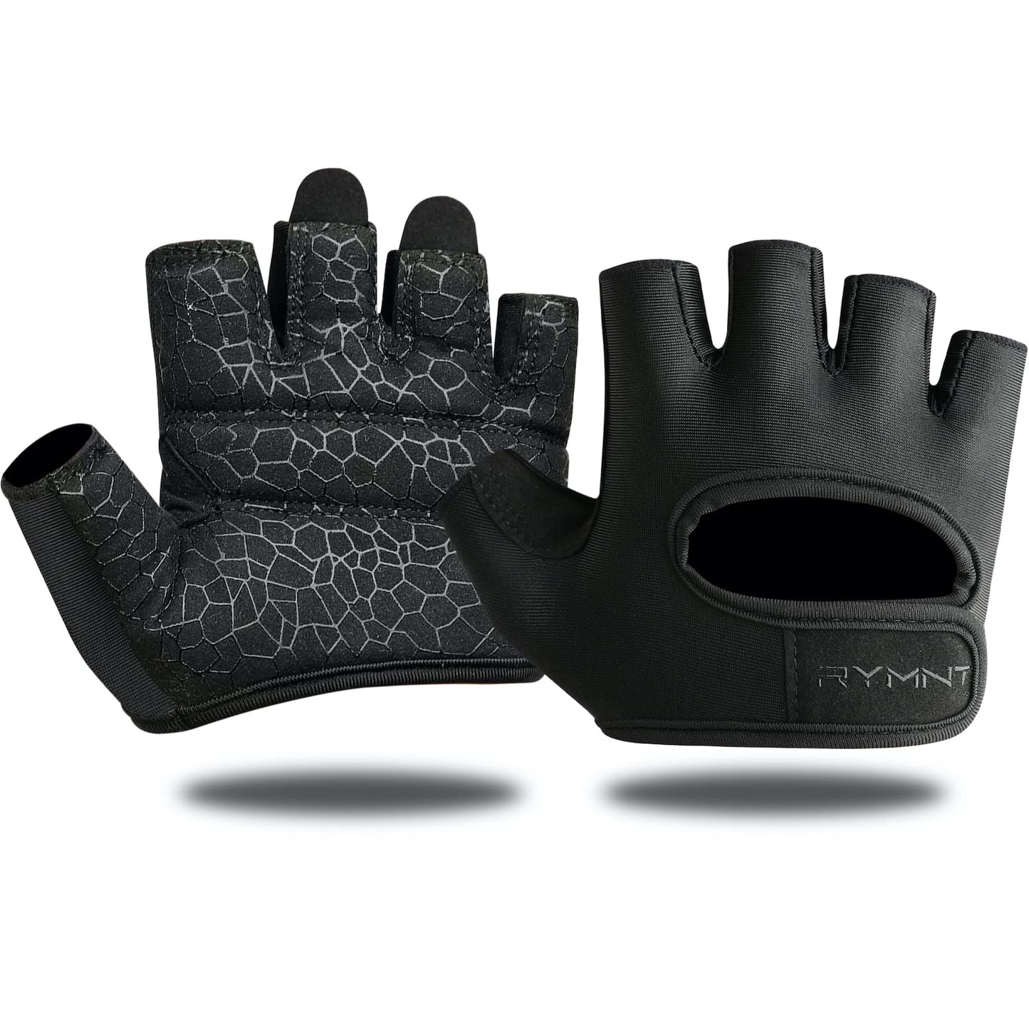Minimal Weight Lifting Gloves,Short Micro Workout Gloves Grip Pads with Full Palm Protection & Extra Grip for Men Women Weightlifting,Gym,Exercise Training