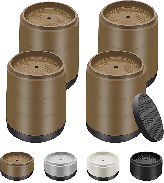 Furniture Risers Bed Risers Heavy Duty 1 inch, 2 inch, 3 inch, 4 inch Round