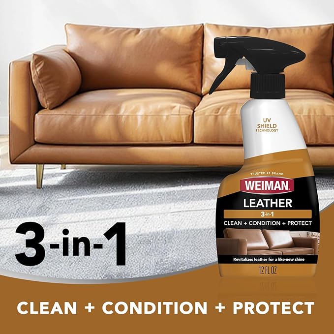 Weiman Leather Cleaner and Conditioner