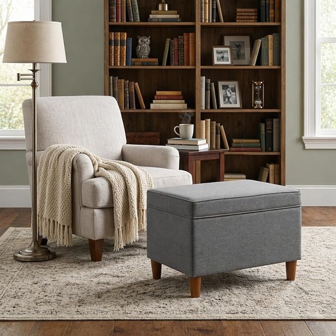 HomePop 24" Storage Ottoman