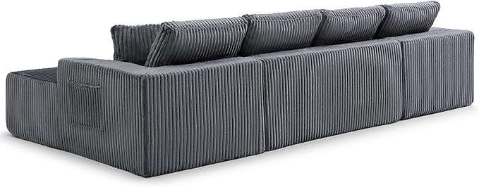 124" Oversized Sectional Couches