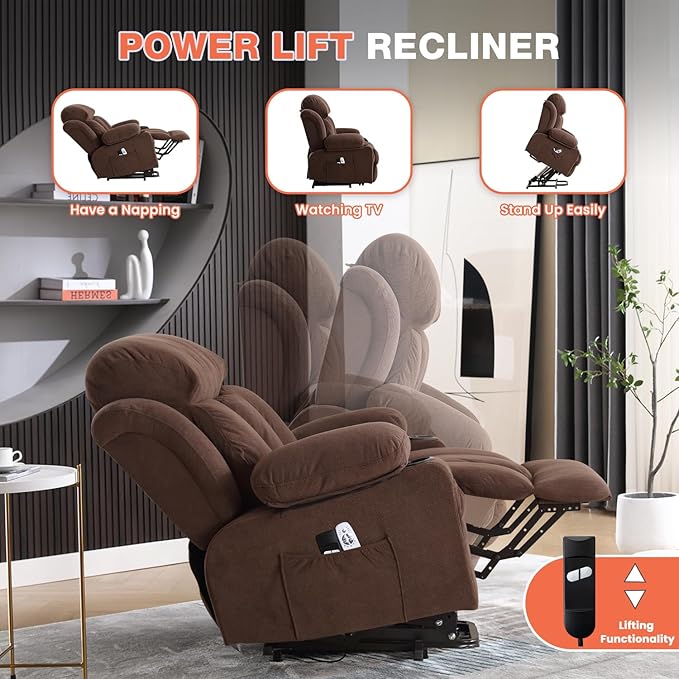 MAHOMICO Power Lift Recliner Chair