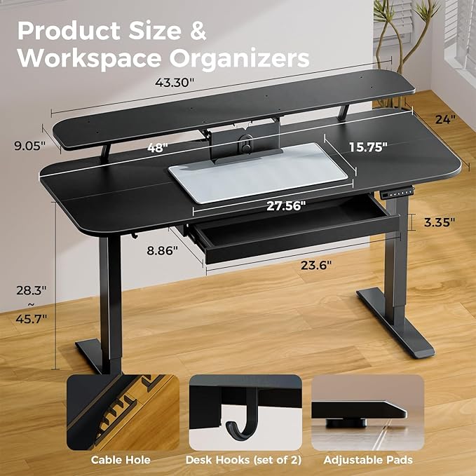 COMHOMA Electric Standing Desk