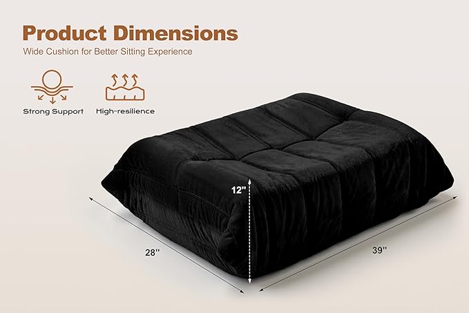 Bean Bag Pouf Ottoman, Foot Stool, Foot Rest