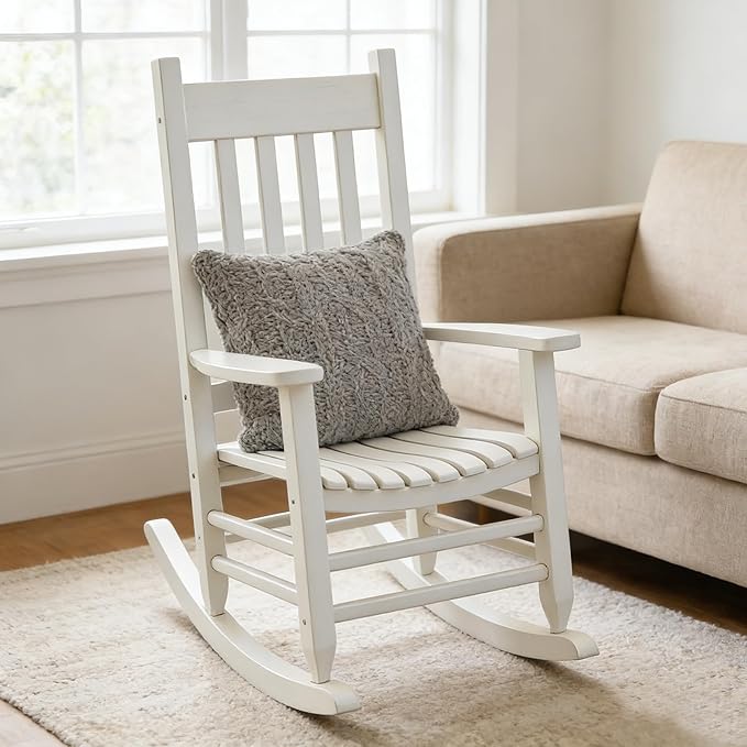 Oversized Outdoor Wooden Rocking Chair