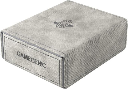 Gamegenic Token Keep - Premium Token Box for Safe Storage, Fits Dungeon 1100+ and Dungeon S 550+, Holds Tokens, Dice, and Cards, Fully Usable During Gameplay, Gray Color, Made