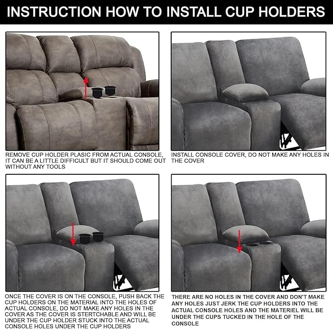ULTICOR Reclining Love Seat