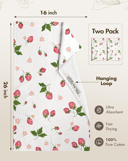 Cotton Kitchen Towels Set of 2