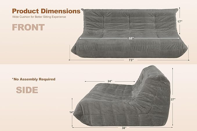 Bean Bag Chair, Giant Beanbag Chairs