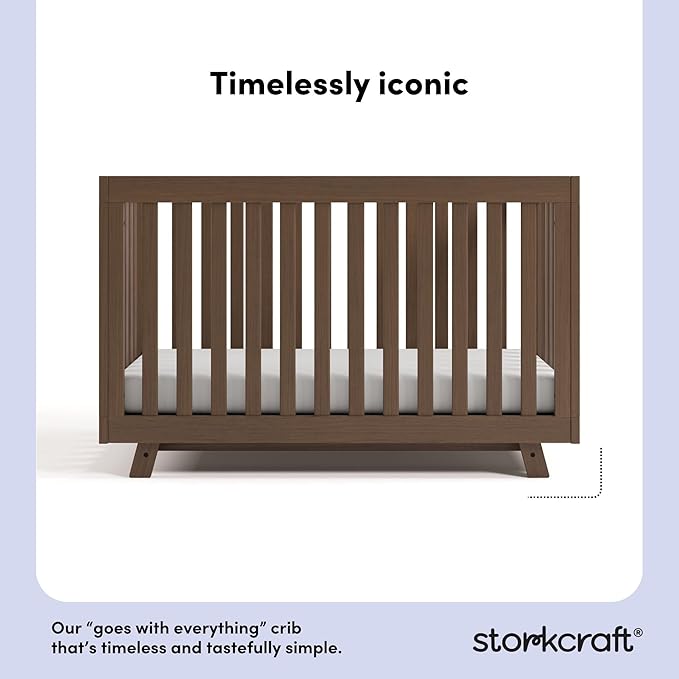 Storkcraft Beckett 3-in-1 Convertible Crib – GREENGUARD Gold Certified
