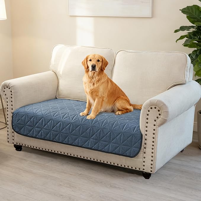 Ameritex Sofa Cover Waterproof for Seats Couch Cover for Dogs Pet Couch Cover