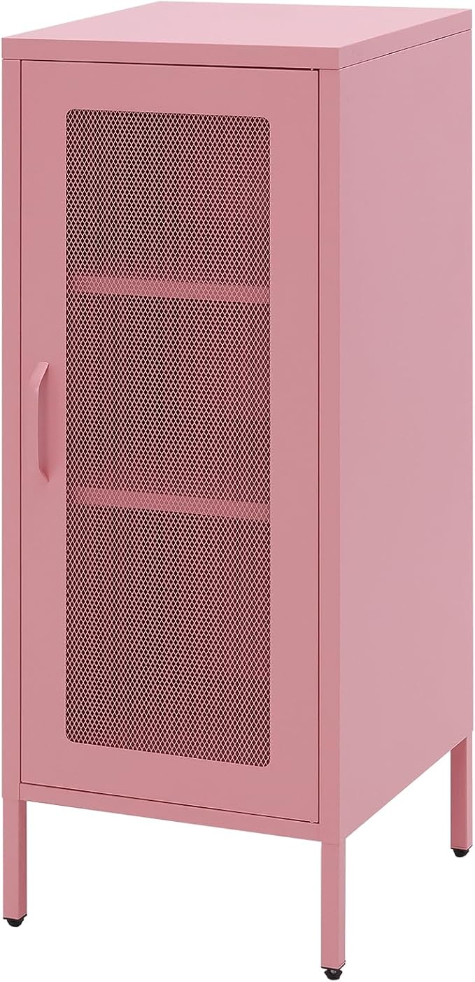 Slim Metal Storage Cabinet