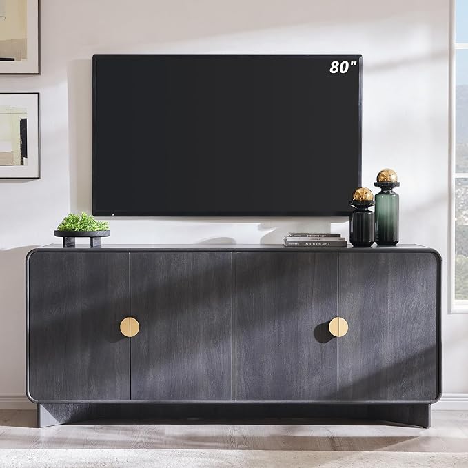 IFGET 70" Modern TV Stand for TVs Up to 80 inches, TV Console