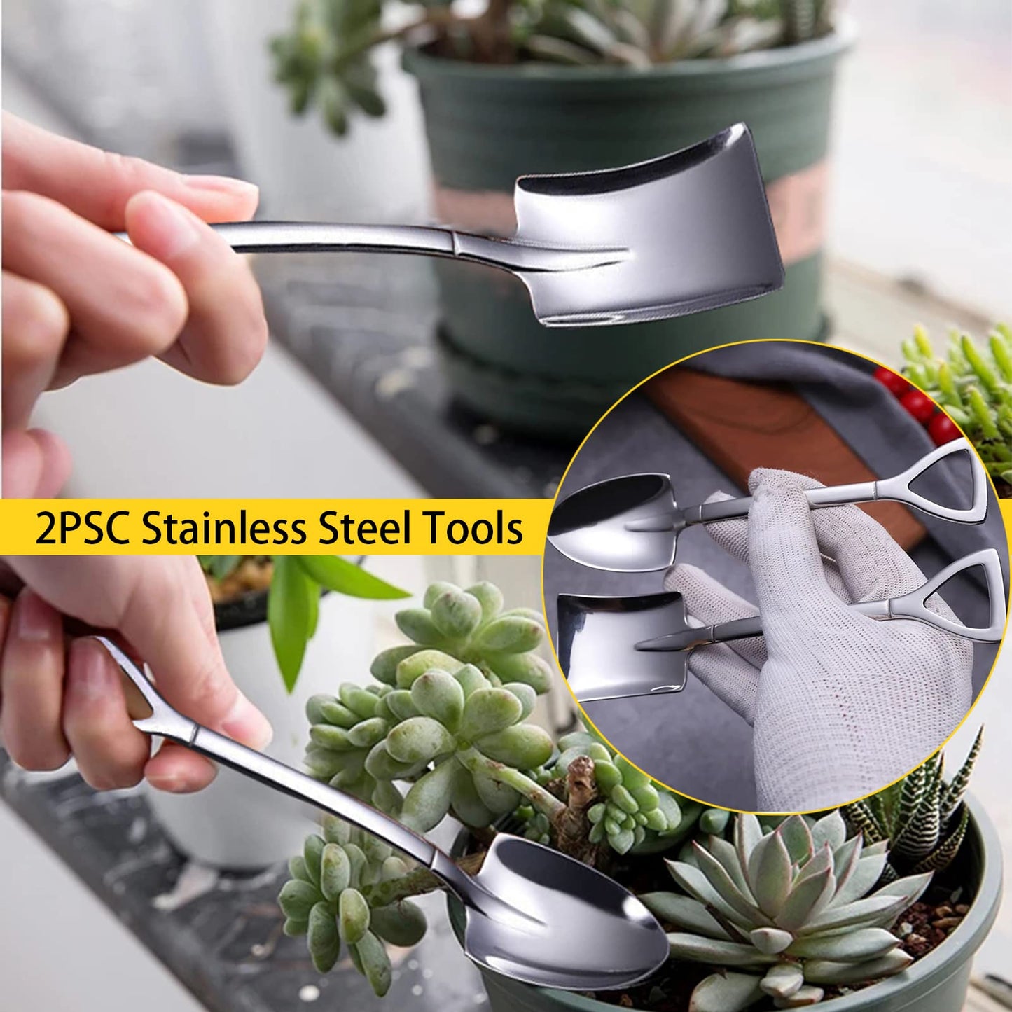 Bonsai Tools Set, 38Pcs Gardening Trimming Tools Kit Indoor Succulent Tool with 4 Tree Training Wire, Plant Repotting Mat, Bonsai Scissors in Leather Bag