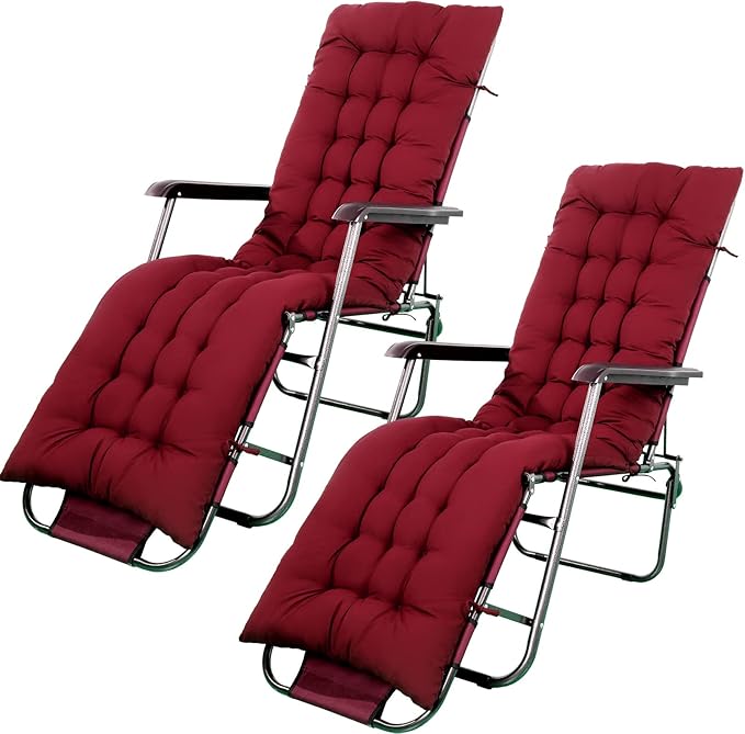 Bucherry 67 x 19 Inch Chaise Lounge Cushions Soft Lounge Chair Cushion Gravity