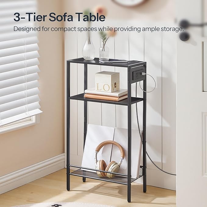 HOOBRO 15.7" Narrow Console Table