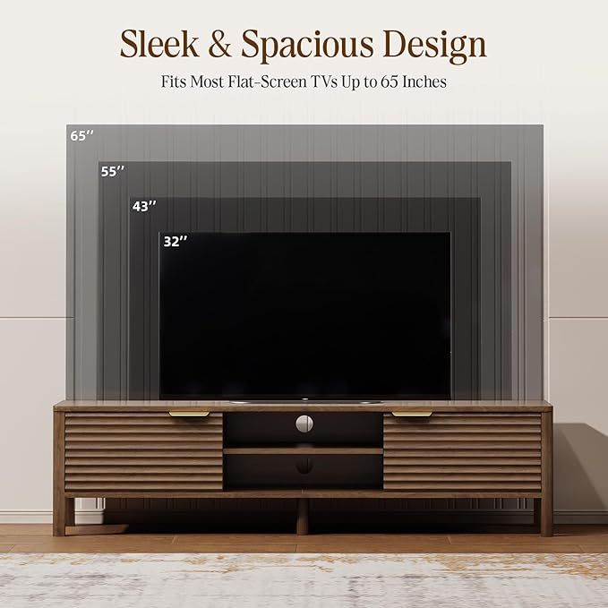 IKALIFE TV Stand for Living Room