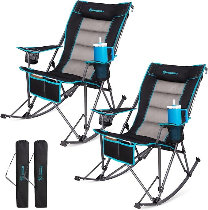 FUNDANGO Oversized Rocking Camping Chair