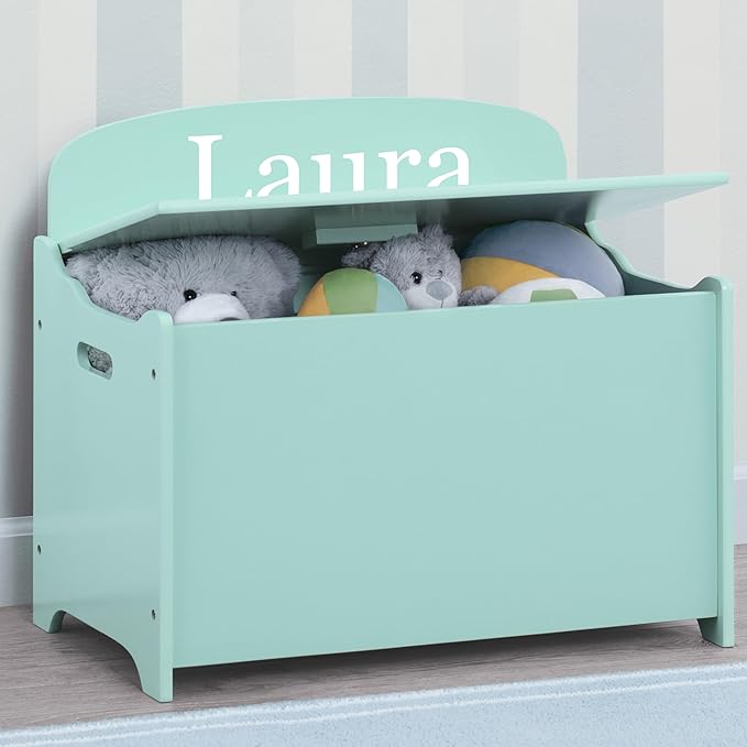 Delta Children Personalized MySize Deluxe Toy Box