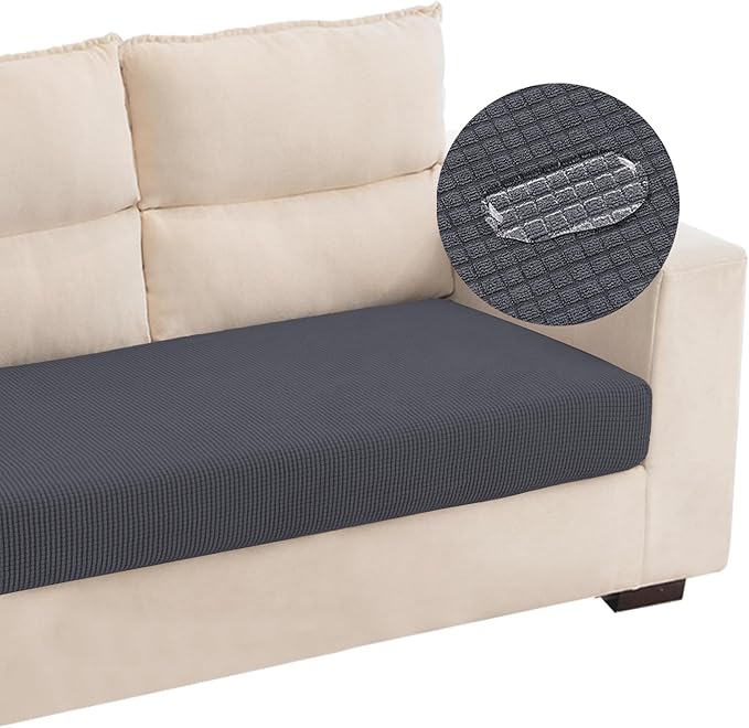 Water Repellent Couch Cushion Cover Loveseat Cover, Stretch Sectional Sofa Seat
