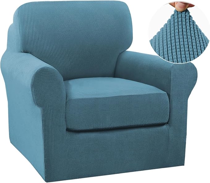 Turquoize 2 Piece Chair Covers Chair Slipcovers