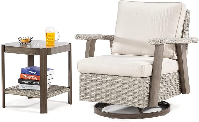 Joyside Patio Chair with Side Table
