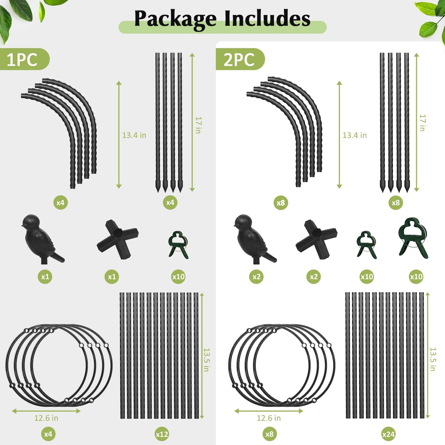Obelisk Trellis for Climbing Plants Outdoor, 6.2 FT Plant Support for Tomato, Rose, Flowers, Grape, Pea, Cucumber, Rustproof Plastic Coated Metal Plant Tower for Potted Plants - 1PC Garden Trellis