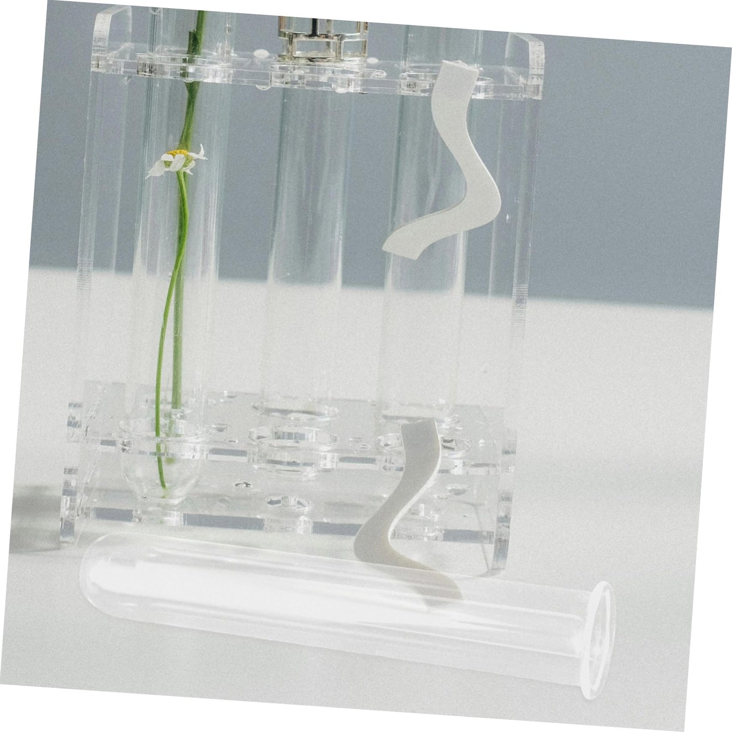 KESYOO 4pcs Floral Tubes for Water Plants Glass Test Tube Vases Hydroponic Garden Plant Cuttings Home Decor